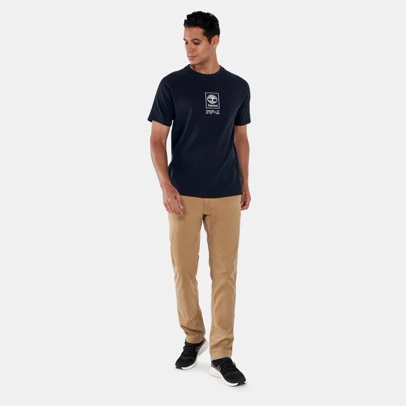 Timberland Men's YC Heavy Weight Stack Logo T-Shirt