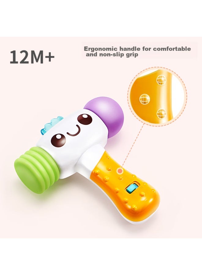 Auby Infant And Toddler Toy, Electronic Hammer With Sound And Light Effects For Boys And Girls, Exploration Toy, Birthday Gift For First Birthday - Image 3