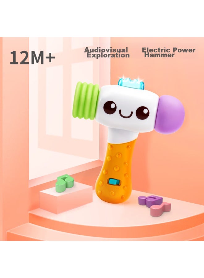 Auby Infant And Toddler Toy, Electronic Hammer With Sound And Light Effects For Boys And Girls, Exploration Toy, Birthday Gift For First Birthday - Image 2