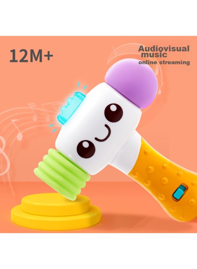 Auby Infant And Toddler Toy, Electronic Hammer With Sound And Light Effects For Boys And Girls, Exploration Toy, Birthday Gift For First Birthday - Image 4