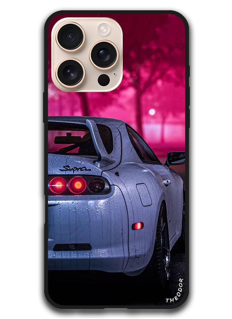 Theodor Protective Case Anti Scratch Shock Proof Bumper Cover For iPhone 16 Pro (6.3)-inch Car (16)  - Image 1