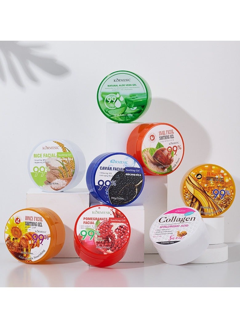 Kormesic هلام الوجه بالعسل 300 جرام-تغذية وترطيب - Image 5