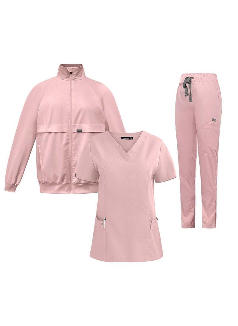 KUYING Quick Drying New Product Slim Fit Fashionable Medical Work Suit Set  - Image 1