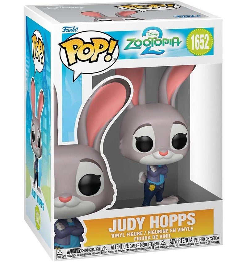 Funko POP! Disney Zootopia 2 Judy Hopps Vinyl Figure (11.2 cm) - Image 1