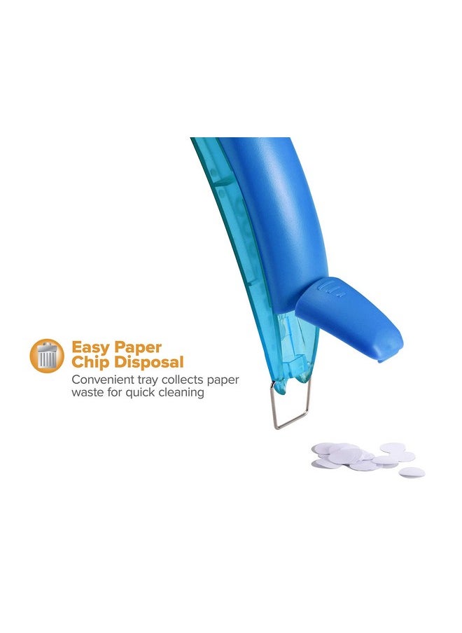 PaperPro Bostitch Office inLIGHT Reduced Effort One-Hole Punch, One Unit per Package, Assorted Colors, No Color Choice (2401)  - Image 4