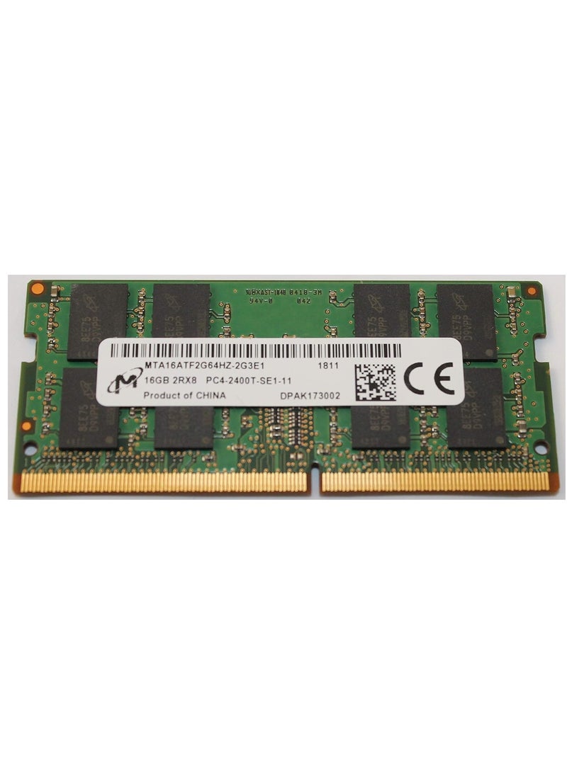 Hynix Micron MTA16ATF2G64HZ-2G3E1 16GB 2RX8 DDR4 PC4-17000 2400MHz Laptop Memory Module  - Image 1