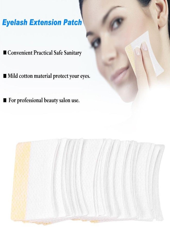 Rotekt 80pcs Cotton Disposable Eyelash Extension Patch Stickers Shield Under Pad Makeup Tool - Image 4