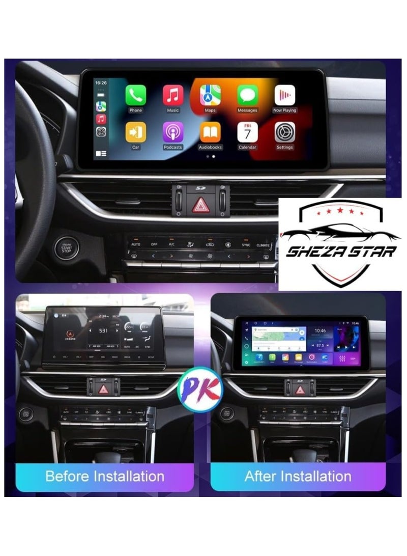 SHEZA STAR Android Car Stereo for KIA CERATO 4 Forte K3 2018-2022 2GB RAM 32GB ROM Support Carplay, M-Link Wi-Fi BT, GPS, 12.3 Inch IPS Screen with AHD Camera Included - Image 2