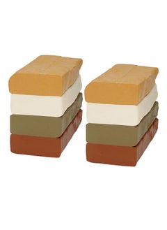 ZCM-HAPPY 8 Piece Smoky Clay for Various Pottery Wheels DIY Pottery  - Image 1