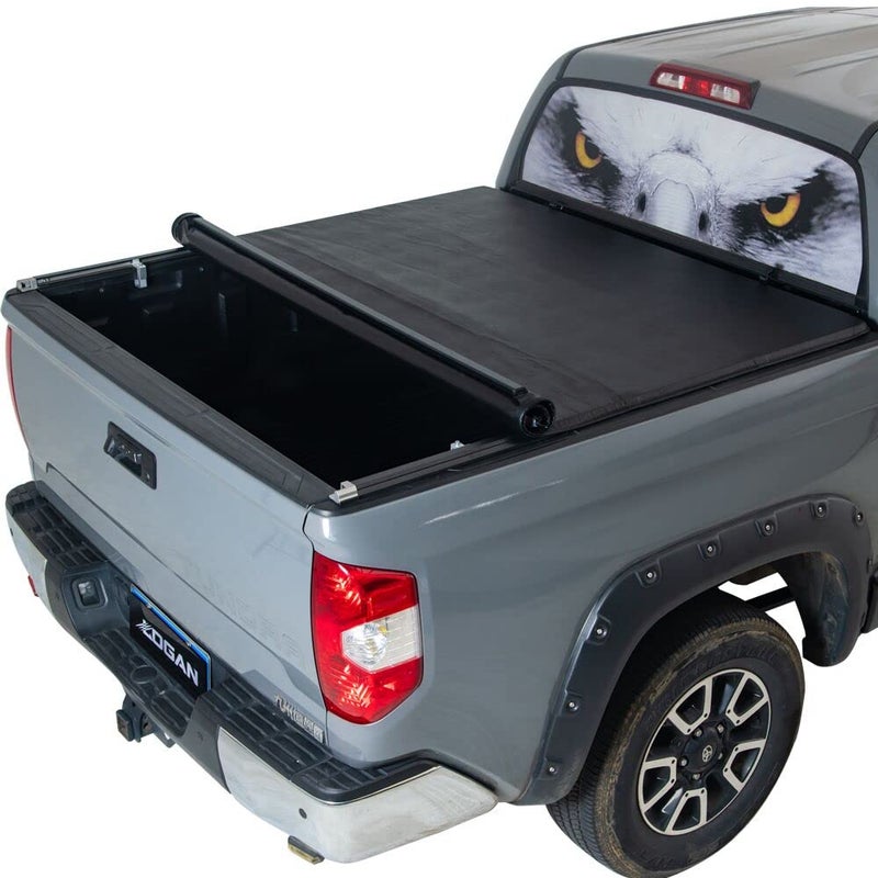 Logan Tonneau Cover Soft Roll Up for 20192024 SilveradoSierra 58ftTruck Bed Covers Compatible with 20192024 ChevroletGMC SilveradoSierra 58ft