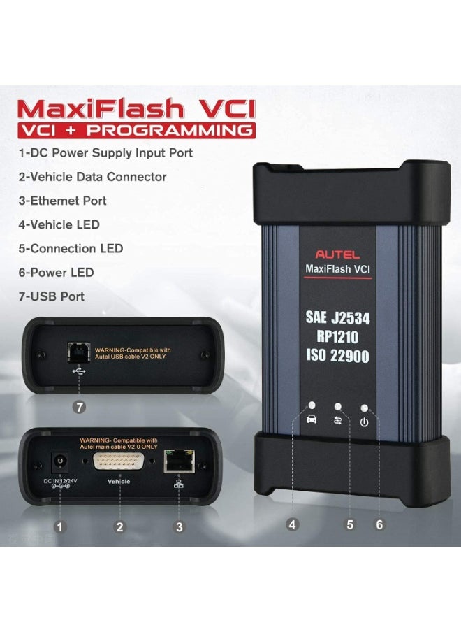 Autel - Autel MaxiSys MS909 Smart Diagnostics Tool, 2025 New Motor TruSpeed Same as MS919 MSUltra, TSB, Repair Tips, Topology 2.0, Up of Elite 2 PRO, ECU Programming/Coding, 40+ Service, 3K+ Active Tests - Image 1