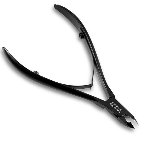 Deborah Lippmann Cuticle Nippers | Stainless Steel Cuticle Trimmers for Fingernail and Toenail Care | Durable Tool for Manicure and Pedicure - Image 1