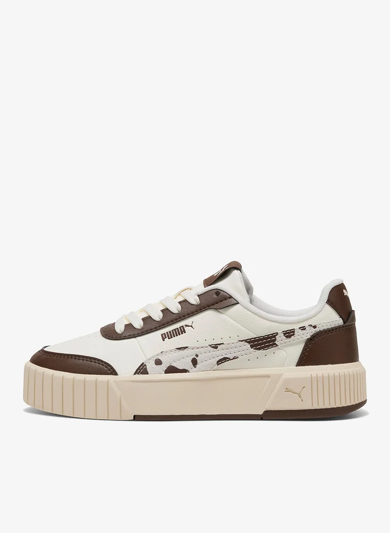 Puma PUMA White-Chestnut Brown Carina Mia Wild for Women | Best Price UAE