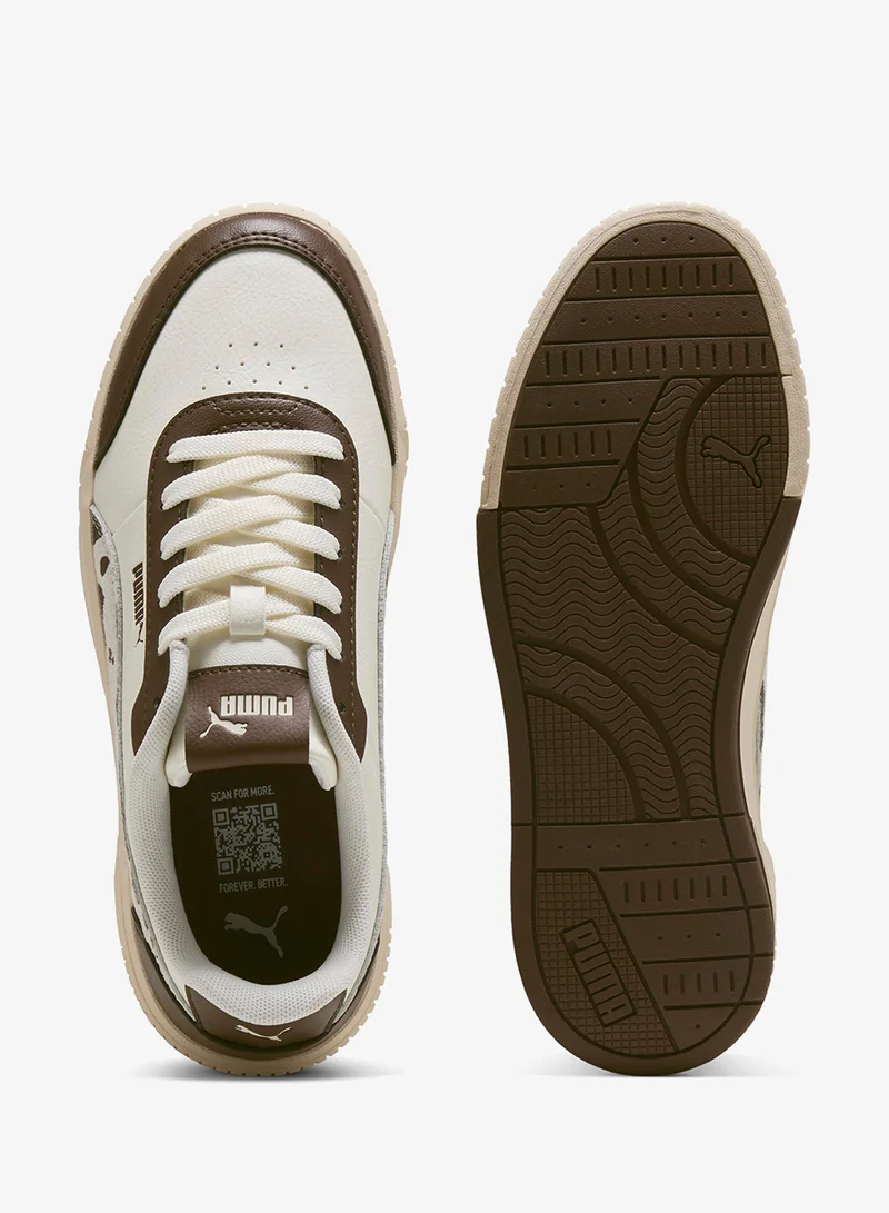 Puma PUMA White-Chestnut Brown Carina Mia Wild for Women | Best Price UAE