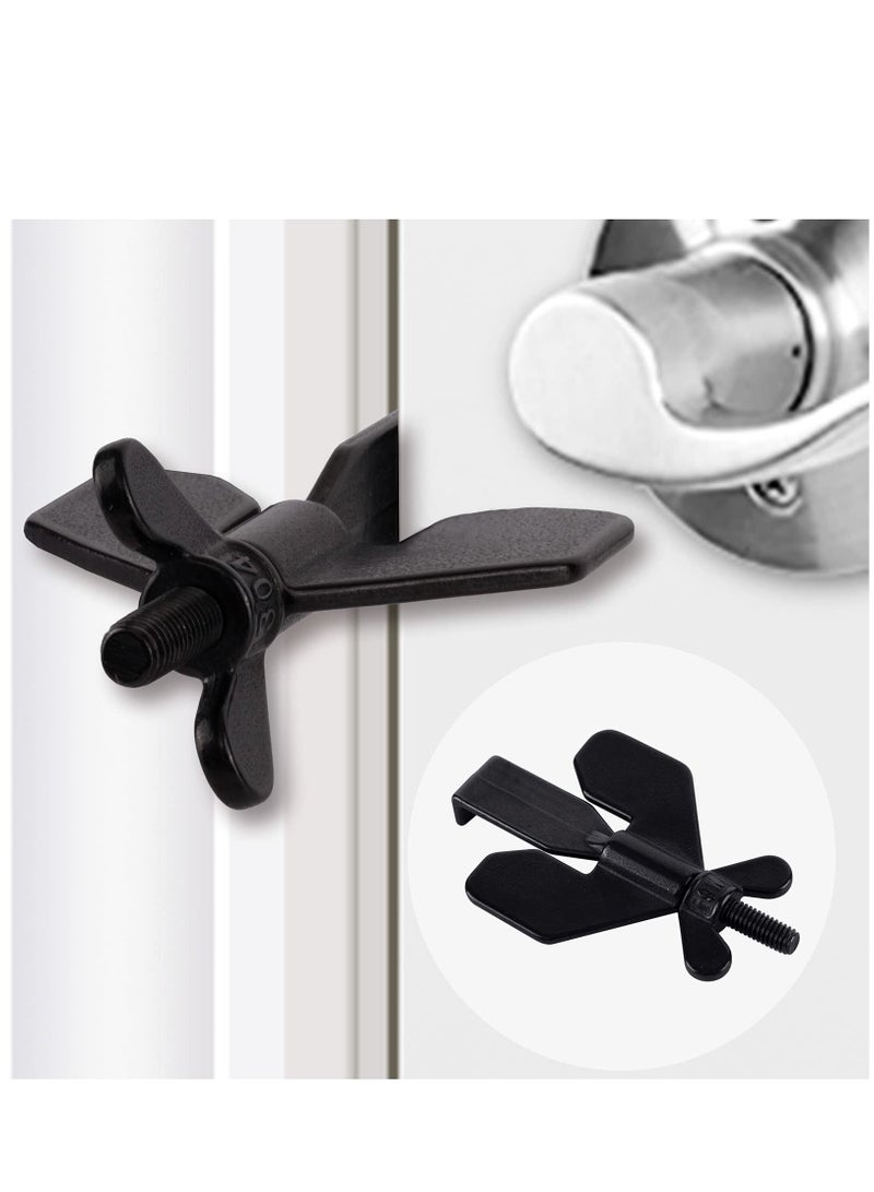 Captaintech Portable Door Lock, Home Security Door Locker Travel Lockdown Locks for Additional Safety and Privacy Security Devices for Traveling Hotel Home Apartment College(1 Pack) - Image 1