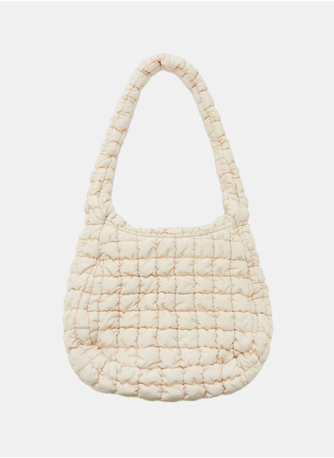 FOREVER 21 Quilted Puffer Tote Bag  - Image 1
