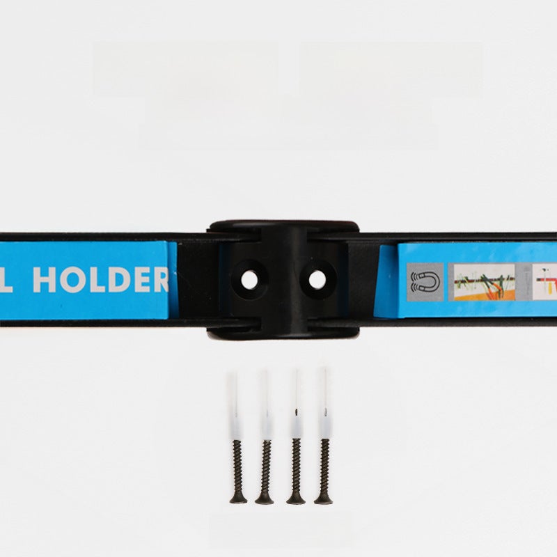 Strong magnetic force tool strip magnetic sticker magnet hardware knife kitchenware iron product storage magnetic rack magnetic tool holder(12-inch magnetic tool holder) - Image 3