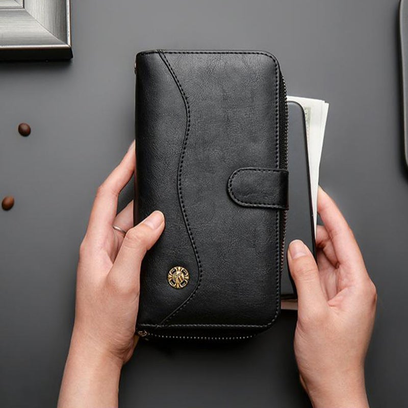 Men Wallet Style Men Wallet Money Bag Phone Bag Cards Bag Fashion Money Bag - Image 5