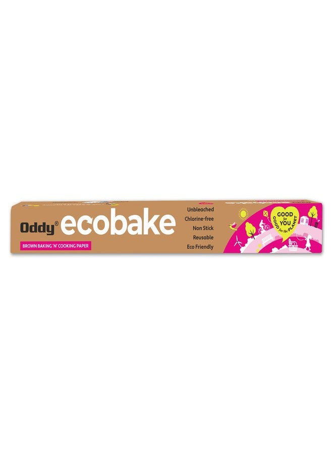 Oddy Uniwraps ورق الطبخ والخبز البني من أودي يوني رابس إيكوبيك 10 بوصة × 5 أمتار (غير مبيض وخالٍ من الكلور) - Image 1