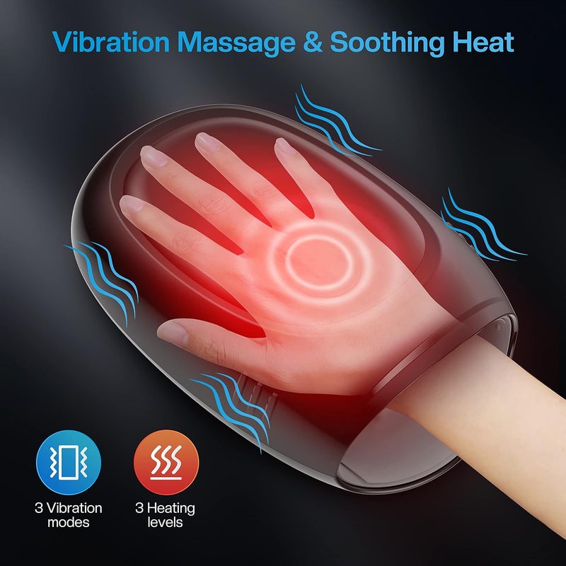 COMFIER Smart Hand Massager MachineAPP ControlHand Massage with Heat and CompressionMassager for ArthristisCarpal TunnelHand Wrist Finger Massager3 Heat Levels3 IntensitiesGifts for WomenMen - Image 5
