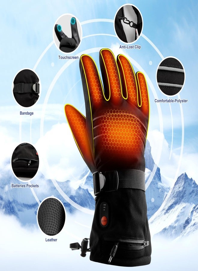 ABXMAS Heated Gloves Hand Warm Unisex, M - Image 3