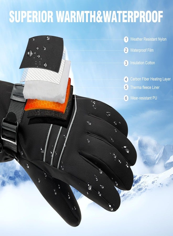ABXMAS Heated Gloves Hand Warm Unisex, M - Image 4