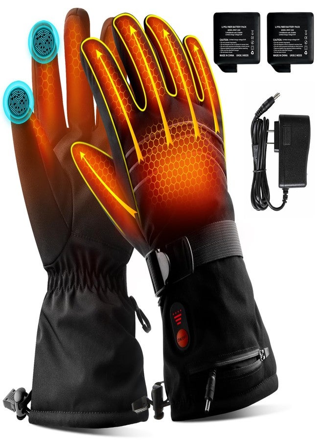ABXMAS Heated Gloves Hand Warm Unisex, M - Image 1