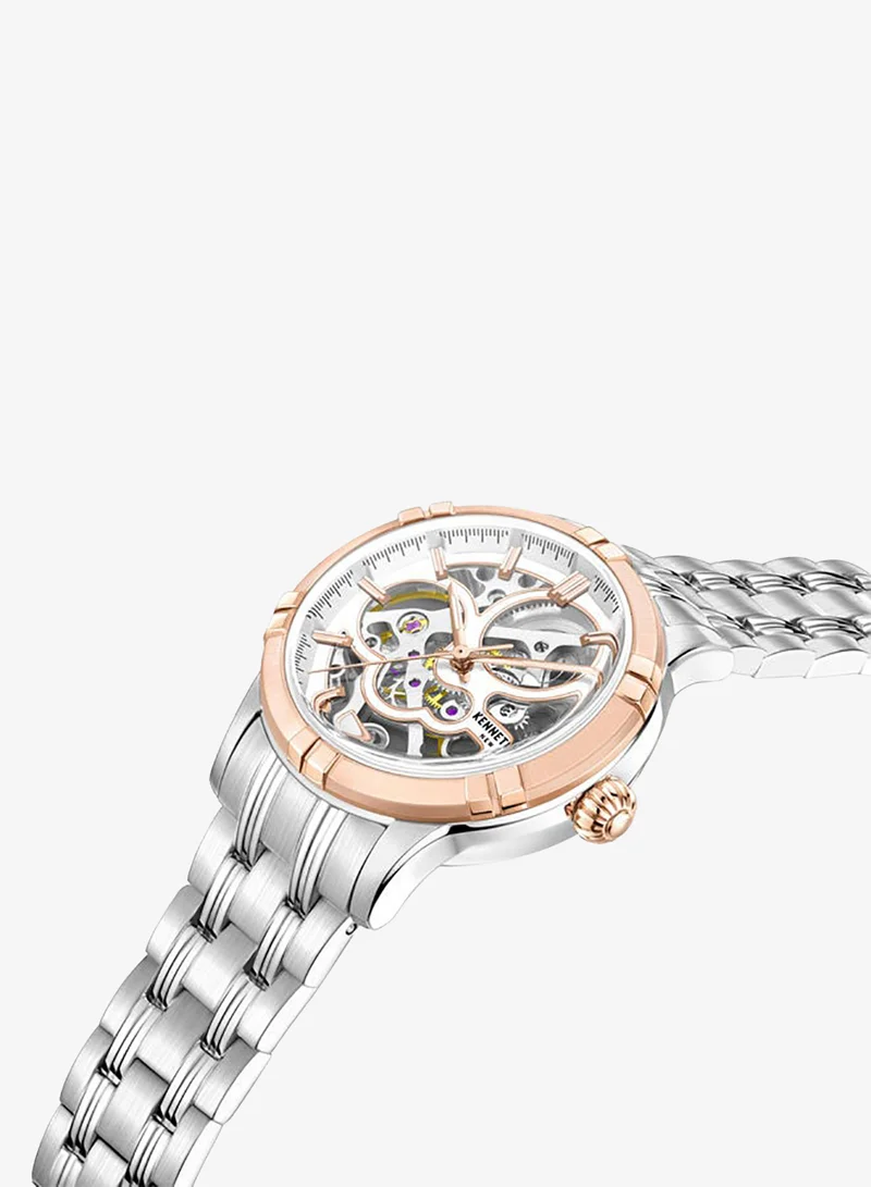 Kenneth Cole New York 36mm Automatic Women's Watch with Stainless Steel Bracelet