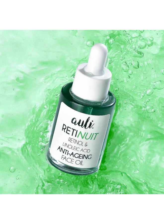 AULI LIFESTYLE Retinuit 0.3% Retinol Face Oil for Anti - Ageing, Reduce Fine Lines & Wrinkles, for Women, All Skin Type, 30ML - Image 1