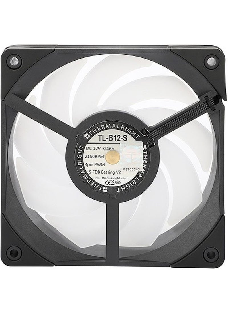 Thermalright TL-B12-S Argb 120MM Black Case Fan  - Image 2