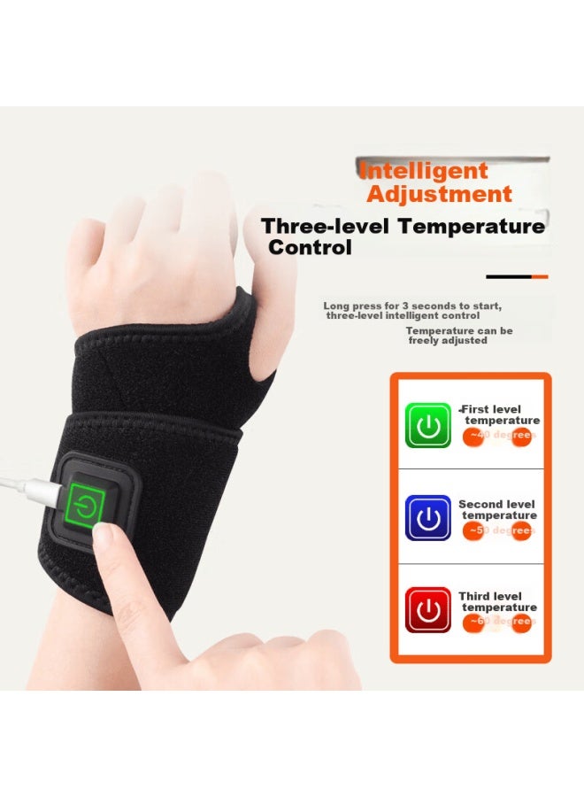 Valsace Electric Heating Wristband For Tendinitis, Warm Wrist Pain Relief, Mugwort Hot Compress, Electric Heated Wristband For Mom's Hands And Wrist - Image 2