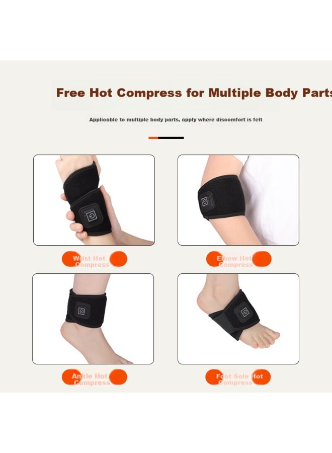 Valsace Electric Heating Wristband For Tendinitis, Warm Wrist Pain Relief, Mugwort Hot Compress, Electric Heated Wristband For Mom's Hands And Wrist - Image 5