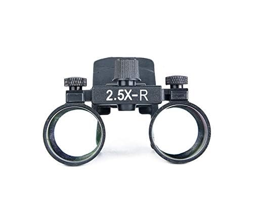 XUX 2.5X Binocular Loupes DY-109 Clip-on Type Magnifier Optical Glass - Image 2