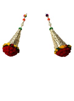 Garvi Gurjari Garvi Gurjari A Gujarat Govt Enterprise Multicolour Beadwork ToranDoor Valance  - Image 3