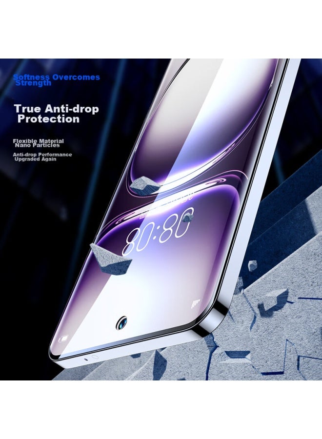 ISKA Yisika Hydrogel Film For Oppo Reno12, Reno12pro Phone Screen Protector, Non-tempered High-definition Full Screen Anti-fingerprint Full Adhesive Protection Jm998 - Image 3