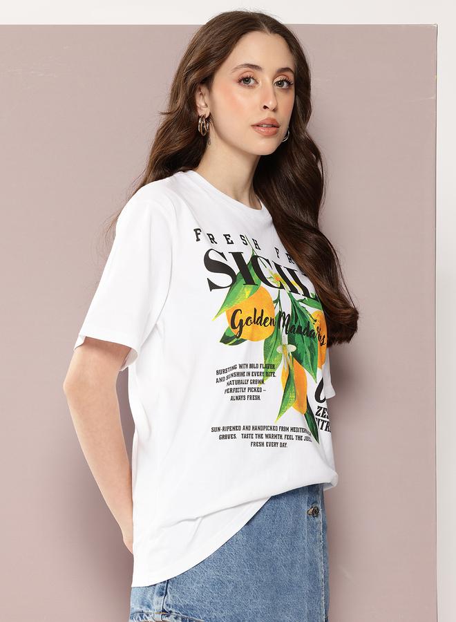 Dillinger Women Oversized Crew Neck T-Shirt - Image 3