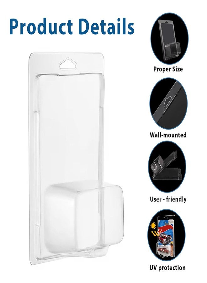 KASTUN 25-Pack Protector case for Hot Wheels -Clamshell Plastic Display Cases for 1:64 Scale Models, Crystal Clear UV-Resistant, Dust-Proof & Scratch-Resistant Plastic Storage Case with Secure Seal - Image 3