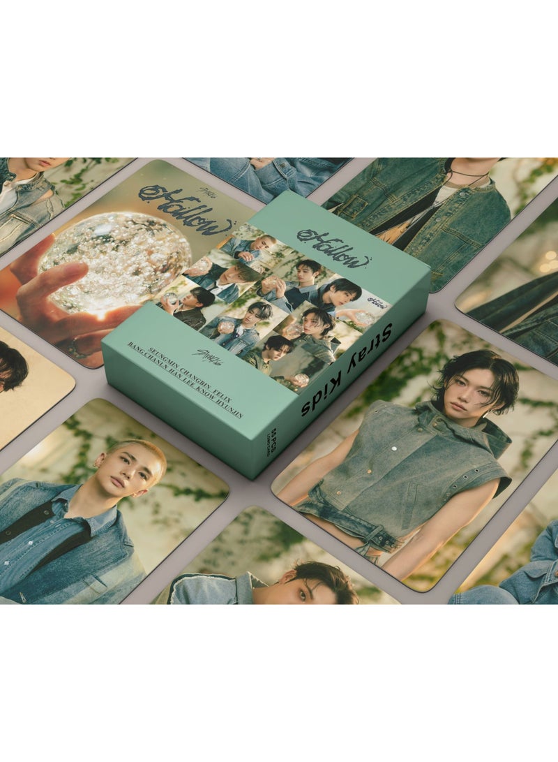 إيهوم ٥٥ قطعة من بطاقات لومو هولو لومو لألبوم ستراي كيدز الجديد - Image 1