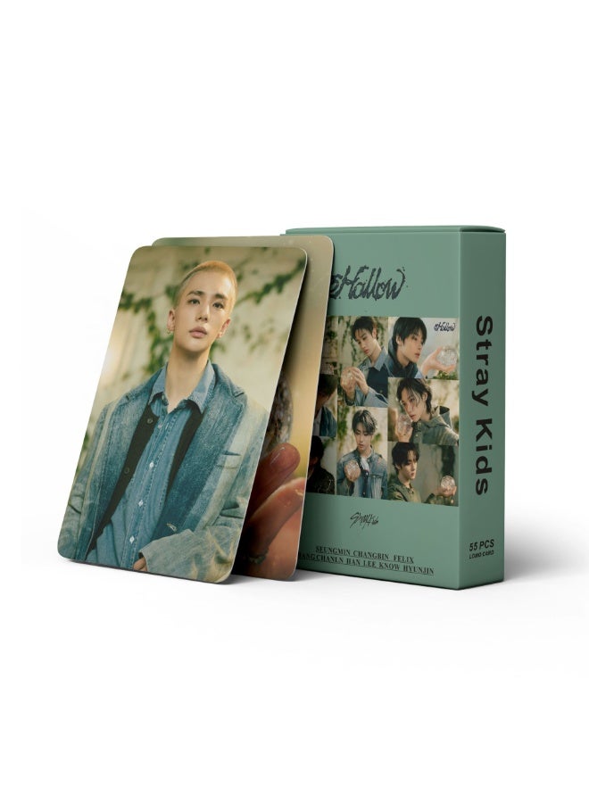 إيهوم ٥٥ قطعة من بطاقات لومو هولو لومو لألبوم ستراي كيدز الجديد - Image 3