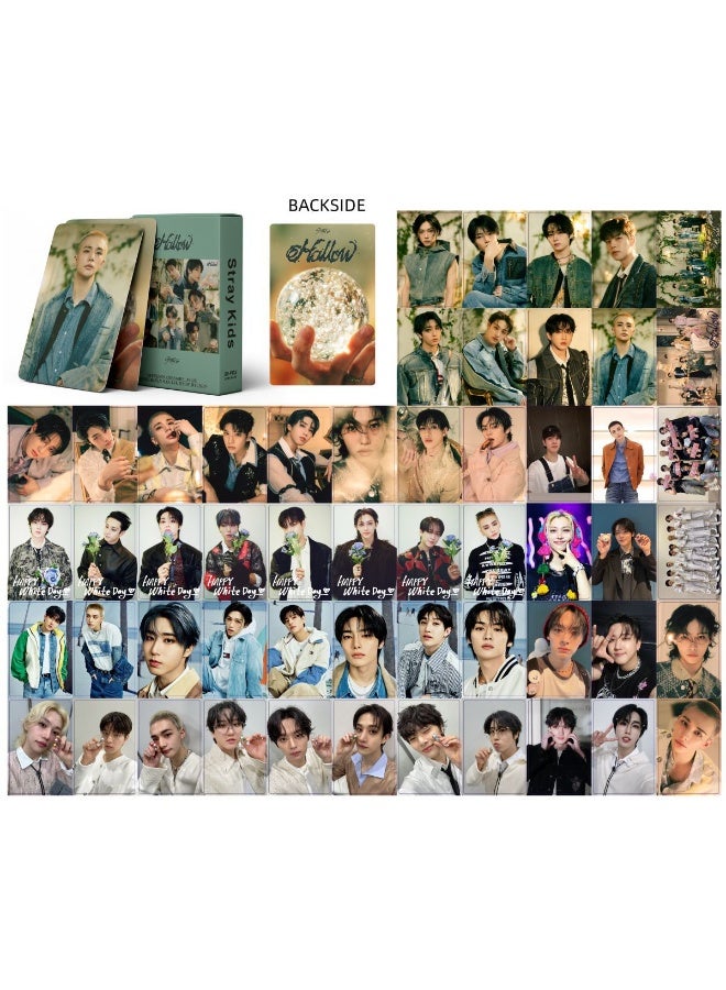 إيهوم ٥٥ قطعة من بطاقات لومو هولو لومو لألبوم ستراي كيدز الجديد - Image 2