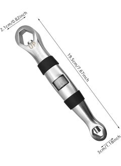 Calyrex Calyrex Universal Wrench 23 In 1 Dual Head Metric Imperial Wrench Set Ratchet Adjustable Wrench 719 Mm Spanner Flexible Multifunctional Hand Tool  - Image 5
