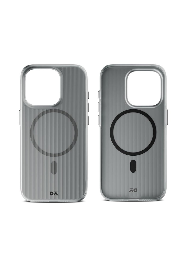 DailyObjects Beam Magnetic Protective Cover Compatible with iPhone 13 Pro | MagSafe | Camera & Body Protection|Anti Shock,Scratch Resistant|Precise Cutouts Modern Design|Wireless Charging White - Image 2