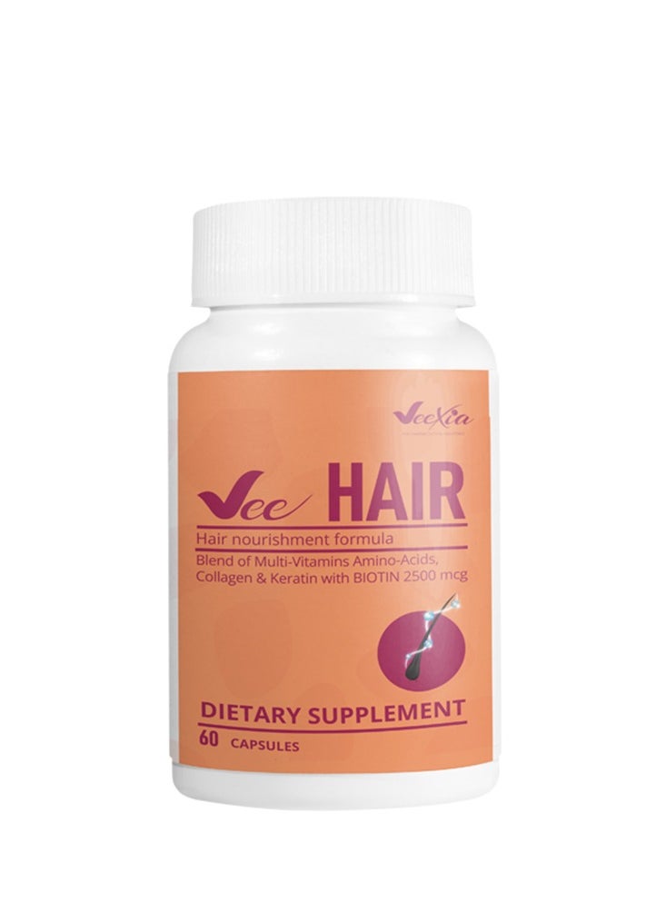 Veexia - 60 Capsules Vee Hair - Image 1