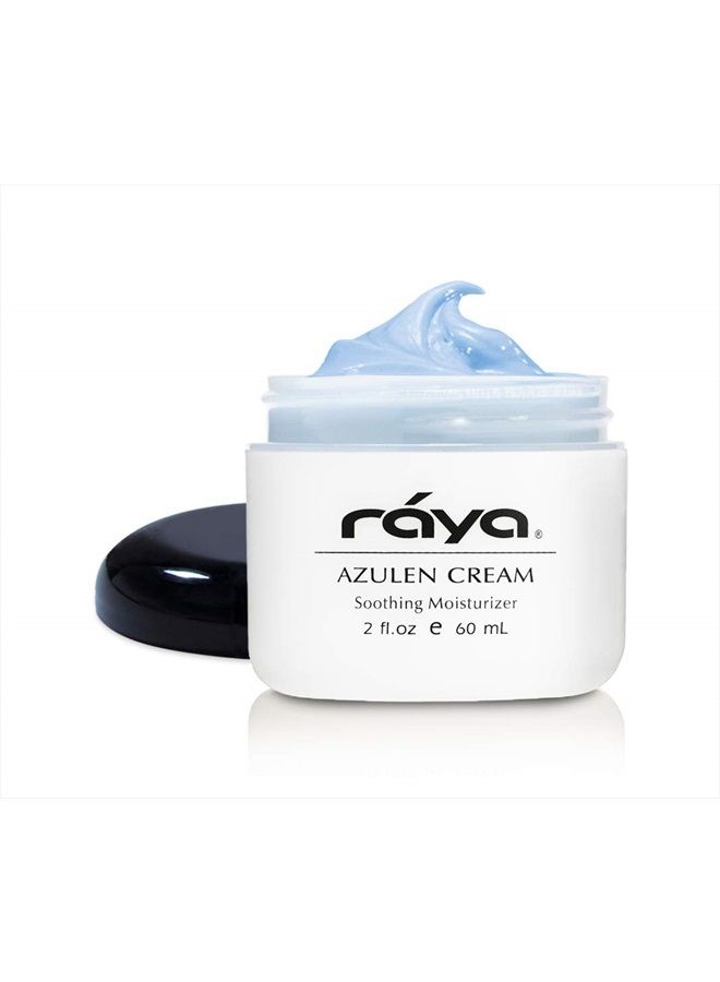 Raya Azulen Cream (301) | Moisturizing Day and Night Face Cream for Combination and Sensitive Skin | Refines, Tones, and Tightens | Made with Soothing Azulene - Image 1