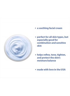 Raya Azulen Cream (301) | Moisturizing Day and Night Face Cream for Combination and Sensitive Skin | Refines, Tones, and Tightens | Made with Soothing Azulene  - Image 3