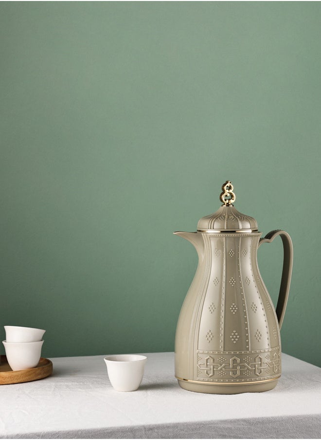 Tea/Coffee Flask 1L Light Grey/Gold - pzsku/ZF4ED5B3ECDE159BB20F5Z/45/_/1727780723/988757a0-c309-48ec-948d-fe9b7af6496f