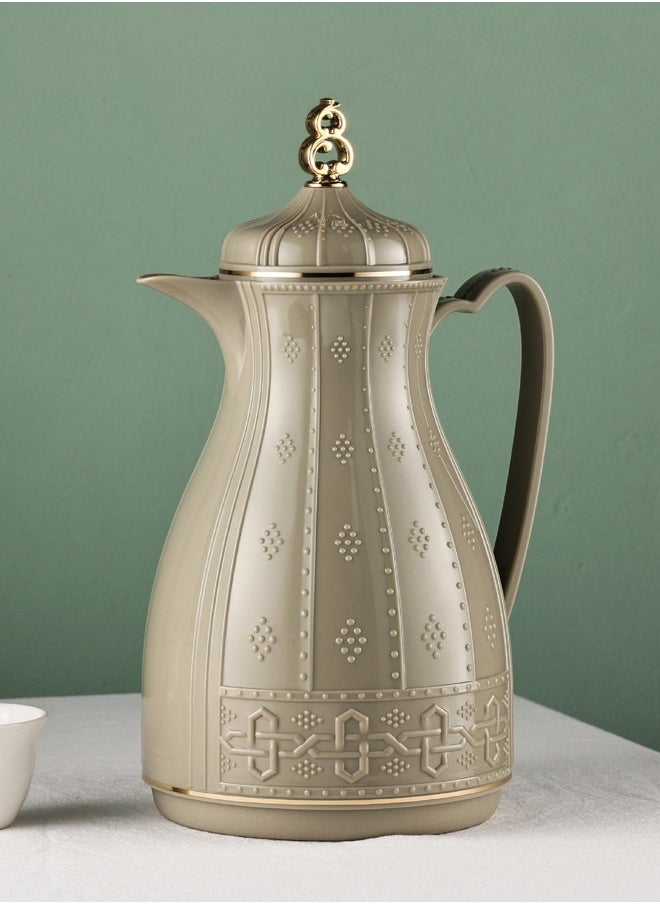 Tea/Coffee Flask 1L Light Grey/Gold - pzsku/ZF4ED5B3ECDE159BB20F5Z/45/_/1728821786/962f54c4-8da4-4ca4-9f10-41b822f7c0f4