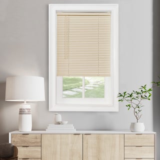 Cordless Light Filtering Mini Blind  37 Inch Width 64 Inch Length 1 Slat Size  Alabaster  Cordless GII Morningstar Horizontal Windows Blinds for Interior by Achim Home Decor - pzsku/ZF4ED65F487F48B8EB203Z/45/1749491352/87275bc6-a4c8-40d6-8fdf-64b123884531