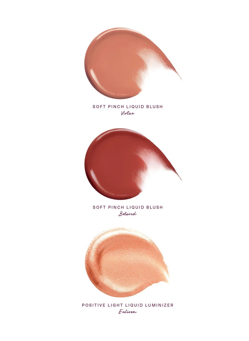 Rare Beauty - Mini Blush & Luminize Trio Set - Image 1