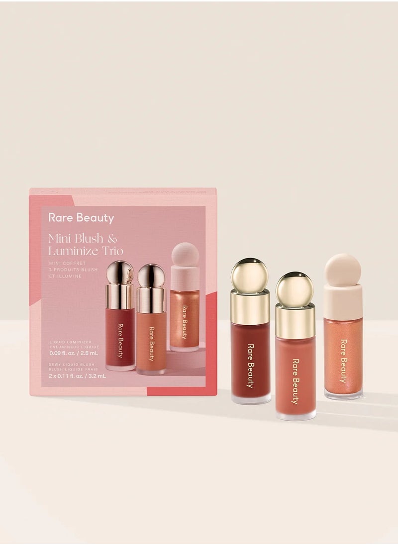 Rare Beauty - Mini Blush & Luminize Trio Set - Image 1